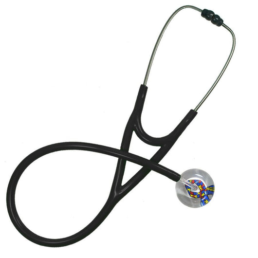 UltraScope Single Stethoscope Awareness Ribbon Silver