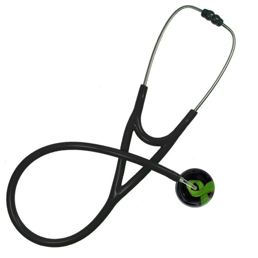 UltraScope Single Stethoscope Awareness Ribbon Black