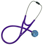 UltraScope Single Stethoscope Smiley Face Light Blue