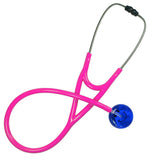 UltraScope Single Stethoscope Smiley Face Royal Blue