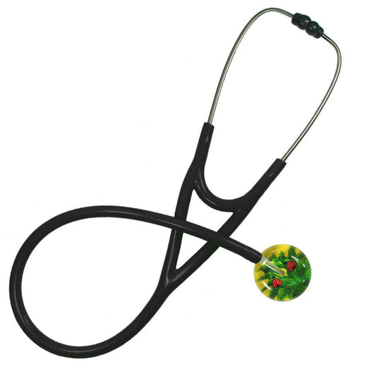 UltraScope Single Stethoscope Ladybugs Yellow