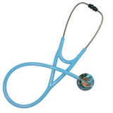 UltraScope Single Stethoscope Flower Vines Light Blue