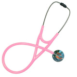 UltraScope Single Stethoscope Flower Vines Light Blue