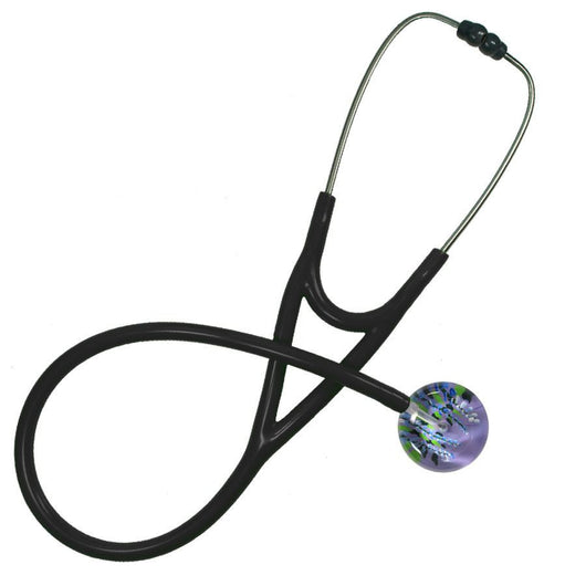 UltraScope Single Stethoscope Flower Vines Lavender