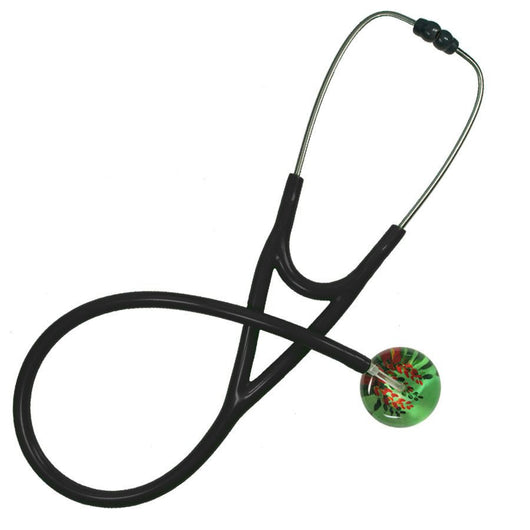 UltraScope Single Stethoscope Flower Vines Light Green