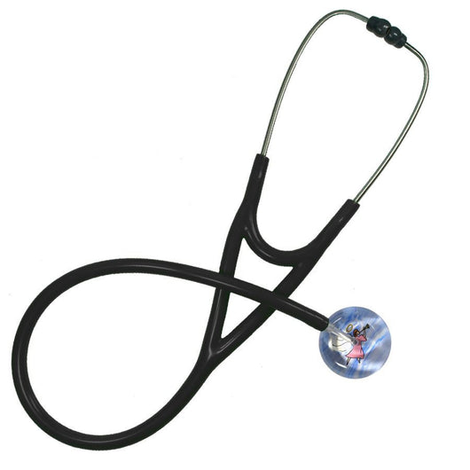 UltraScope Single Stethoscope Angel with Trumpet Light Pink