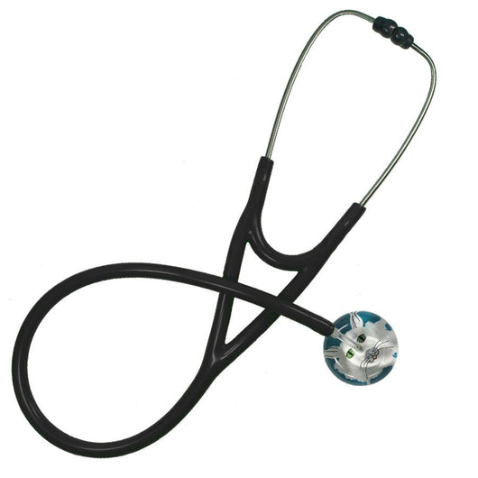 UltraScope Single Stethoscope Cat Face Teal