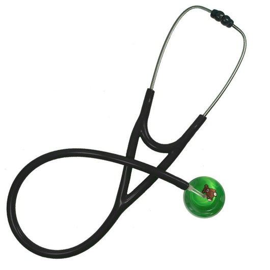 UltraScope Single Stethoscope Teddy Bear Light Green