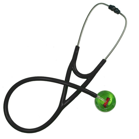 UltraScope Single Stethoscope Fire Truck Light Green