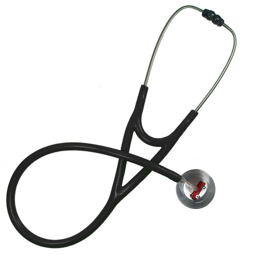 UltraScope Single Stethoscope Fire Truck Silver