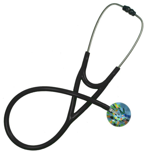 UltraScope Single Stethoscope Hummingbirds Light Blue
