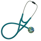 UltraScope Single Stethoscope Hummingbirds Light Blue
