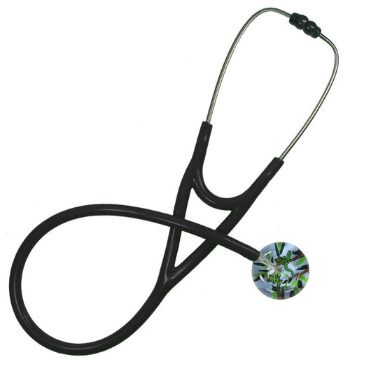 UltraScope Single Stethoscope Tree Frogs Light Blue