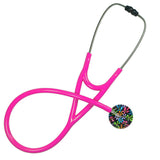 UltraScope Single Stethoscope Flower Power Black