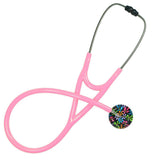 UltraScope Single Stethoscope Flower Power Black