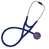 UltraScope Single Stethoscope Flower Power Purple