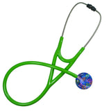 UltraScope Single Stethoscope Flower Power Royal Blue