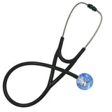 UltraScope Single Stethoscope Stork and Baby Light Blue