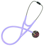 UltraScope Single Stethoscope 50's Chic Burgundy with lavender tubing by Ultrascope