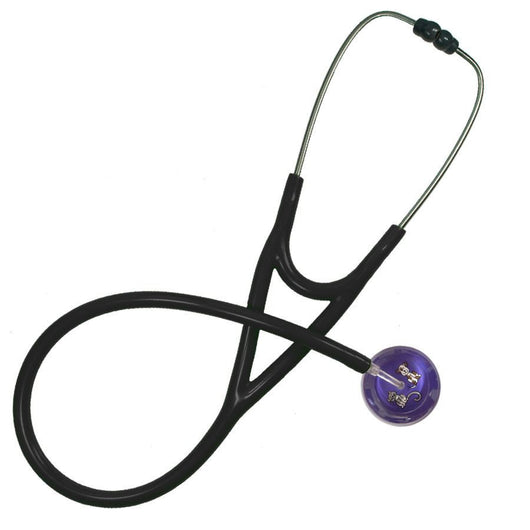 UltraScope Single Stethoscope Kitty and Doggie Purple