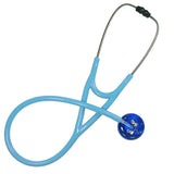UltraScope Single Stethoscope Kitty and Doggie Royal Blue