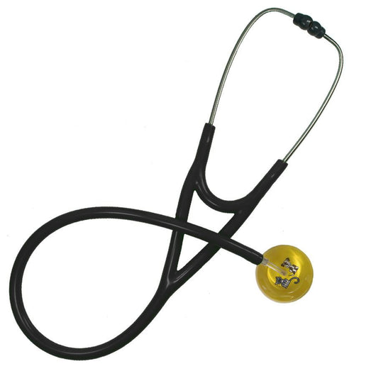 UltraScope Single Stethoscope Kitty and Doggie Yellow