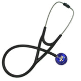 UltraScope Single Stethoscope Cartoon Cow Royal Blue