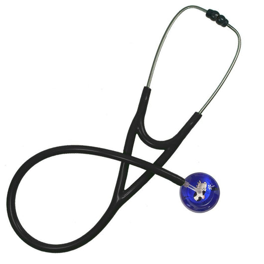 UltraScope Single Stethoscope Cartoon Cow Royal Blue