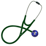 UltraScope Single Stethoscope Cartoon Cow Royal Blue