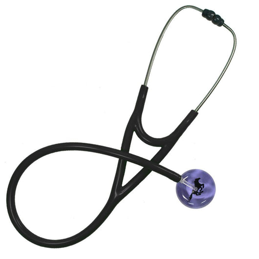 UltraScope Single Stethoscope Galloping Horse Lavender