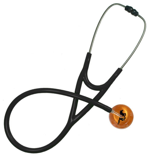 UltraScope Single Stethoscope Galloping Horse Orange