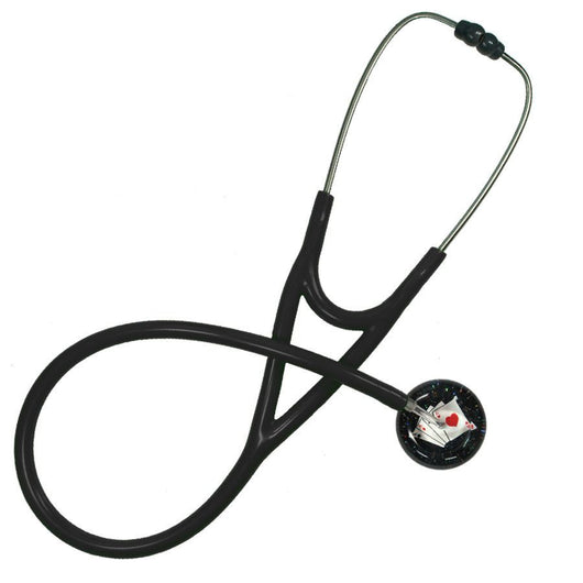 UltraScope Single Stethoscope Playing cards Black