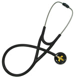 UltraScope Single Stethoscope Fleur de Lis Black