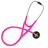 UltraScope Single Stethoscope Fleur de Lis Black