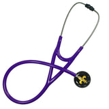 UltraScope Single Stethoscope Fleur de Lis Black