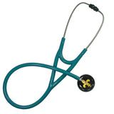 UltraScope Single Stethoscope Fleur de Lis Black