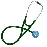 UltraScope Single Stethoscope Stick Girl and Boy Light Blue