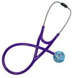 UltraScope Single Stethoscope Stick Girl and Boy Light Blue