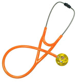 UltraScope Single Stethoscope Stick Girl and Boy Yellow