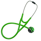 UltraScope Single Stethoscope Diagonal Light Green and Black