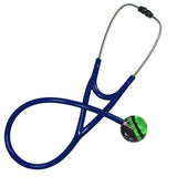UltraScope Single Stethoscope Diagonal Light Green and Black