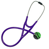 UltraScope Single Stethoscope Diagonal Light Green and Black