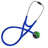 UltraScope Single Stethoscope Diagonal Light Green and Black
