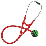 UltraScope Single Stethoscope Diagonal Light Green and Black
