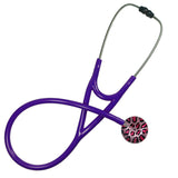 UltraScope Single Stethoscope Leopard Print Hot Pink
