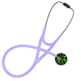 UltraScope Single Stethoscope Leopard Print Light Green
