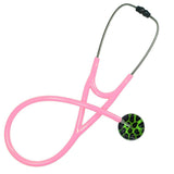 UltraScope Single Stethoscope Leopard Print Light Green