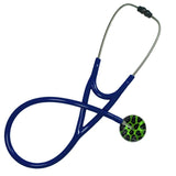 UltraScope Single Stethoscope Leopard Print Light Green