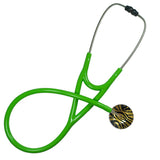 UltraScope Single Stethoscope Zebra Print Gold