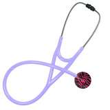 UltraScope Single Stethoscope Zebra Print Hot Pink